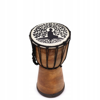 Bęben Djembe Rękodzieło wysokość 25 cm