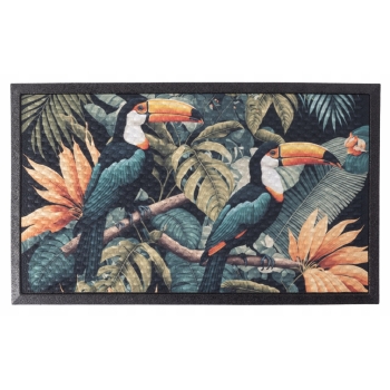 Wycieraczka gumowa Soft Step z nadrukiem 45 x 75 cm Toucans