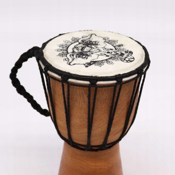 Bęben Djembe Rękodzieło wysokość 20 cm