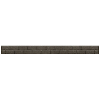 Obrzeże ogrodowe palisada Bricks 9 cm brązowy