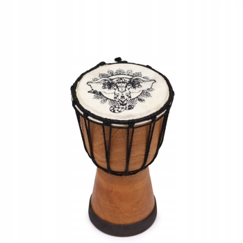 Bęben Djembe Rękodzieło wysokość 20 cm