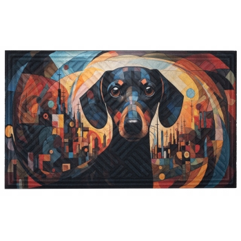 Wycieraczka gumowa Lima 45x75 cm Dachshund