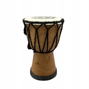 Bęben Djembe Rękodzieło wysokość 15 cm