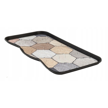 Ociekacz na buty Hexagon Stones 38 x 75 cm