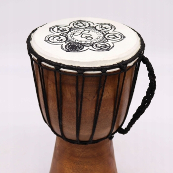 Bęben Djembe Rękodzieło wysokość 30 cm